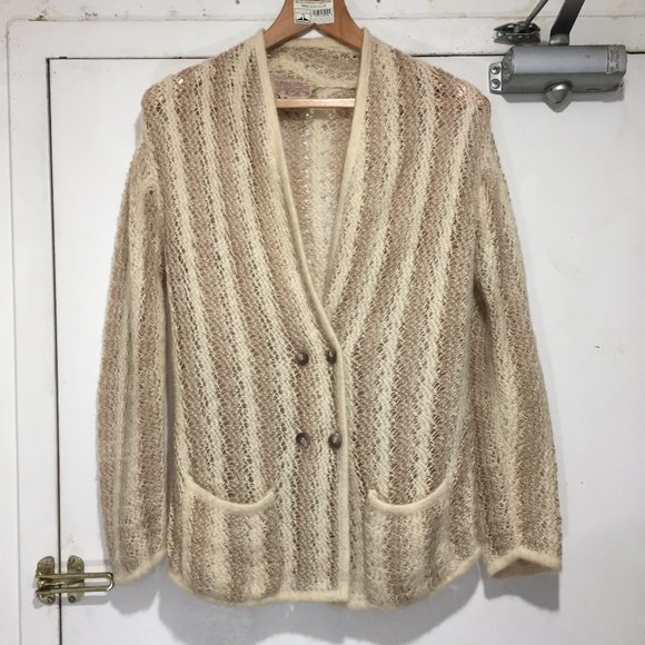 VINTAGE OUTLANDER DOUBLE BREAST CARDIGAN SWEATERS SIZE M - Picture 4 of 6